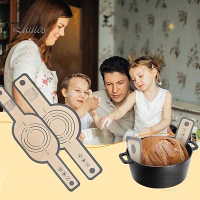 Bread Mat Non-Stick Silicone Bread Sling with Long Handle Durable Heat-resistant Dutch Oven Liner for Home Kitchen