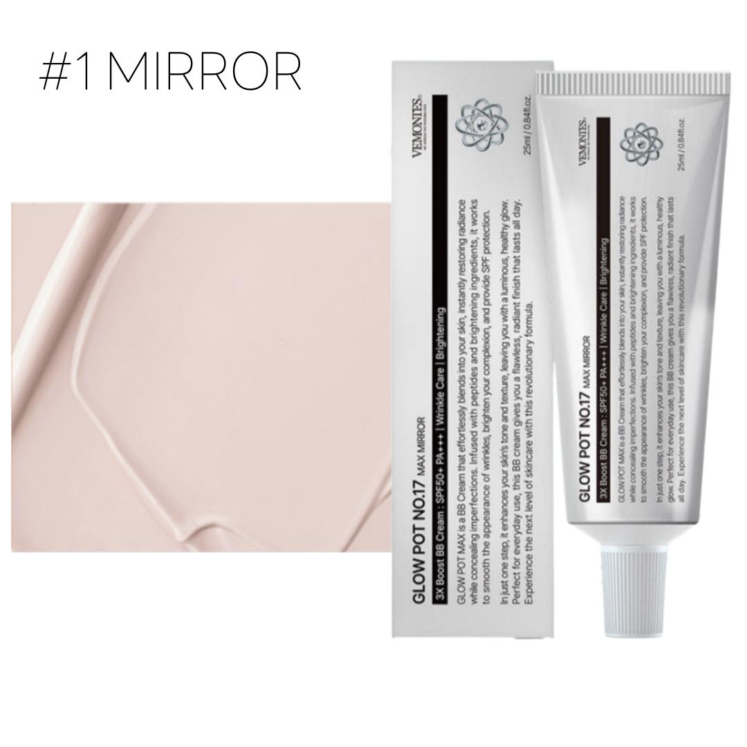 [VEMONTES] Glow Pot Max BB-крем Белый 25 мл #1 MIRROR