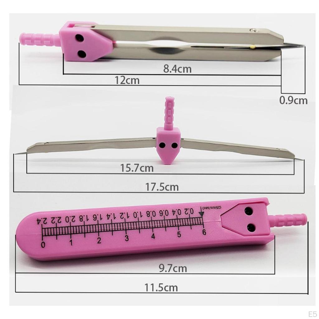 Ecg Divider for Nurse Measuring Devices Metal Pocket Caliper