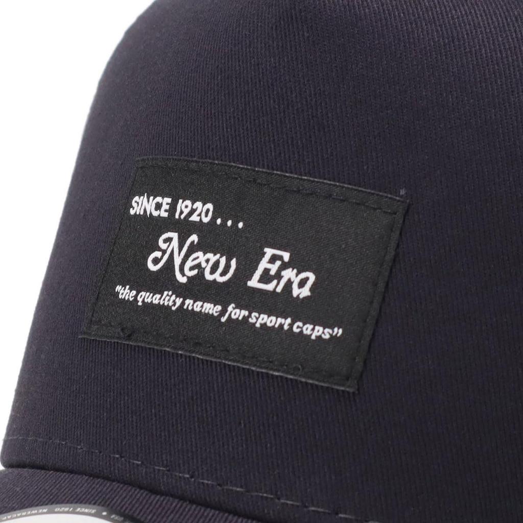 New Era 9FORTY Trucker Mesh Cap Navy Blue with Black Exclusive To and A Stylish Streetwear Perfect for Travel and Sun A Great A-Frame (14666237,