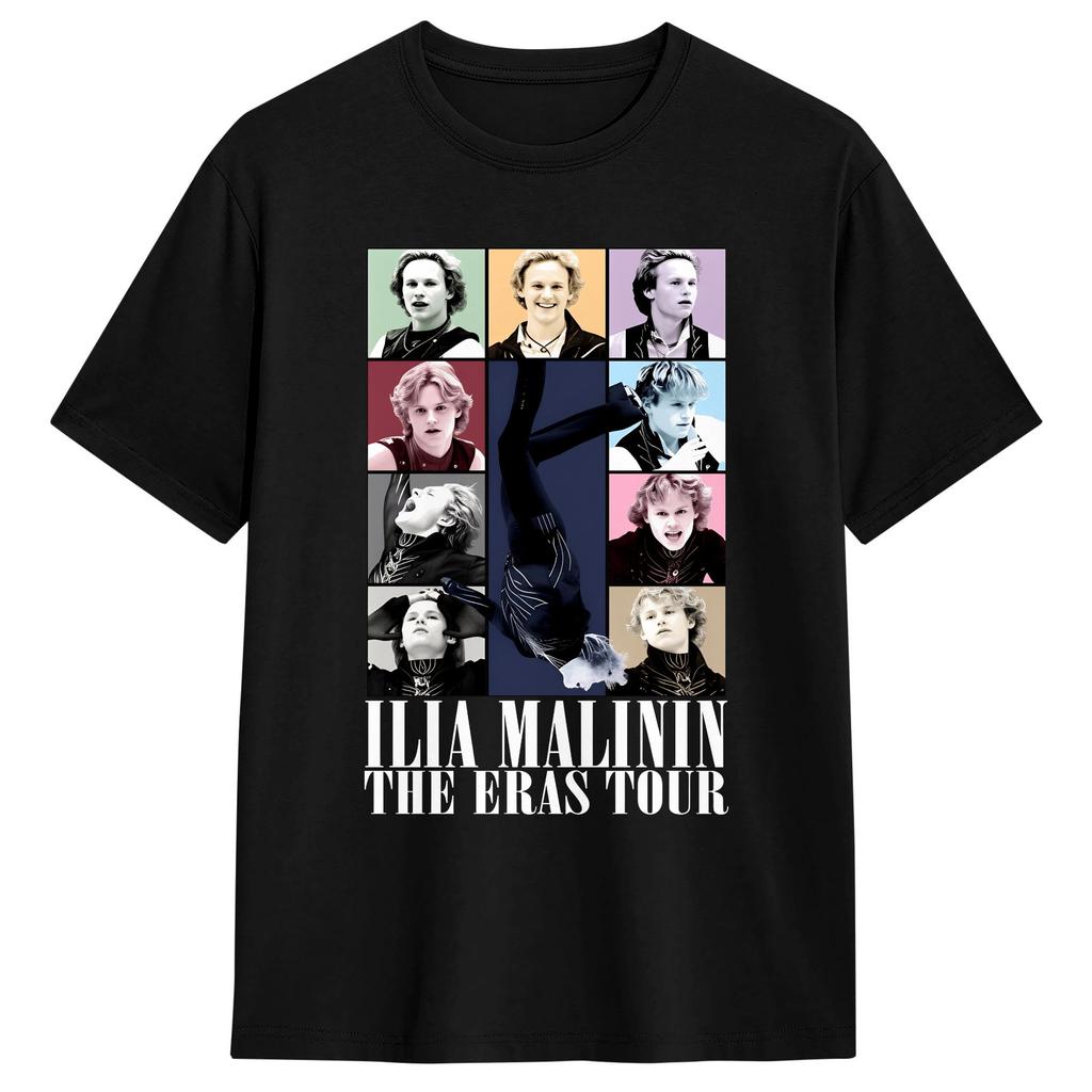 Ilia Malinin But Daddy I Love Him T-Shirt Summer 100% Cotton T-Shirts For Couple Hippie Casual Tee Shirt Short Sleeve Tops