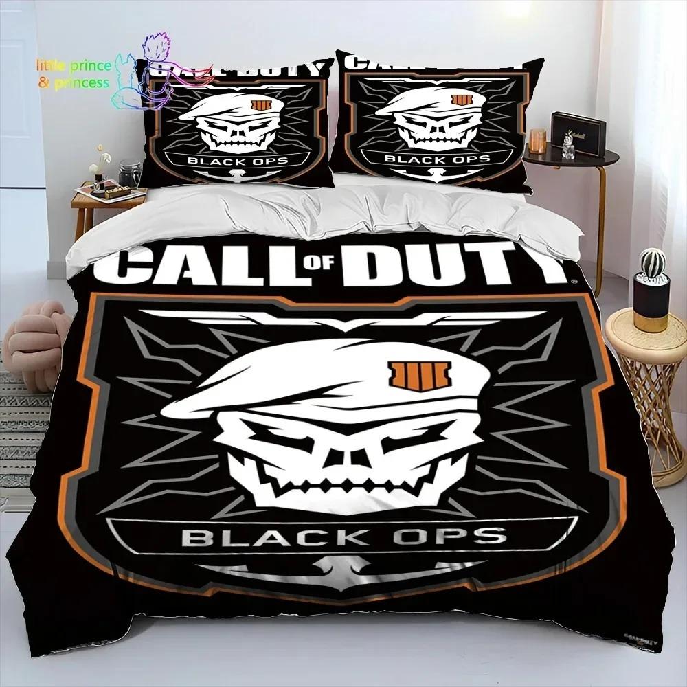 

Гра Call of Duty. Геймер. Постільна білизна. Комплект постільної білизни. Одномісний.. Повна ліжко. US Twin 173x218cm