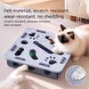 Felt Cat Puzzle Toy Interactive Felt Puzzle Box For Indoor Cats For Indoor/Outdoor Play