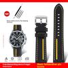 For Casio EDIFICE ECB-900YDB ECB-1000 EFR303/304/S510 EQB-50 Series Watch Band Genuine Leather Cowhide Watch Strap 22MM Bracelet