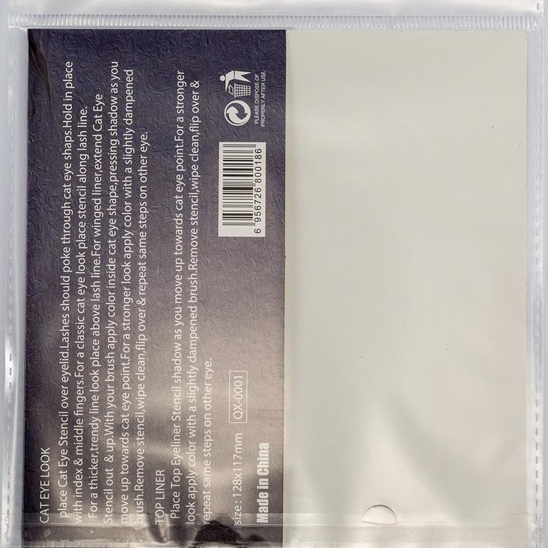 1pcs 6 In 1 Stencils Eyeliner Template Eye Shadow Eye Liner Quick Tool Makeup Template Tool  Eyeshadow Stencil