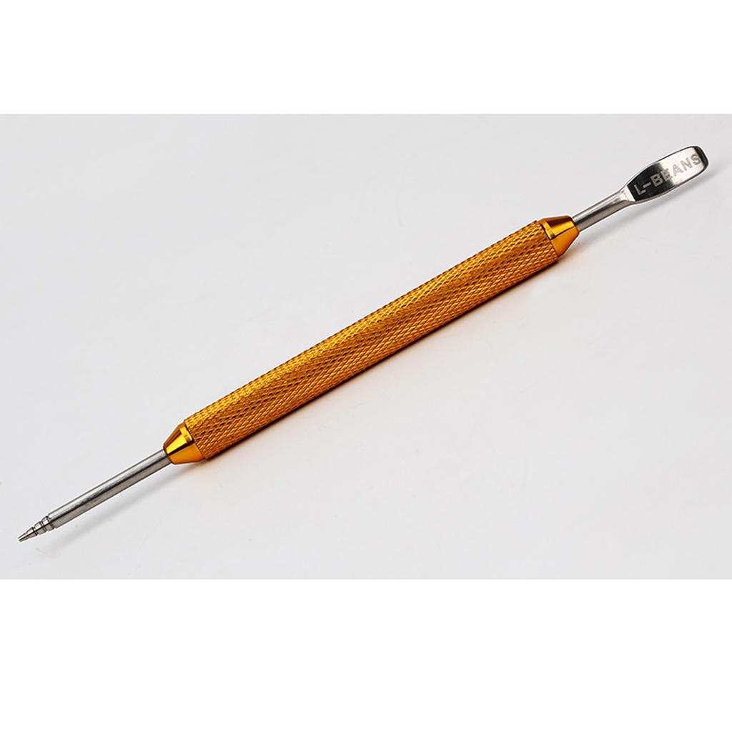 

Coffee Latte Foam Art Pen Needle Spatula Stainless Steel Barista Tool 7 Colors жовтий