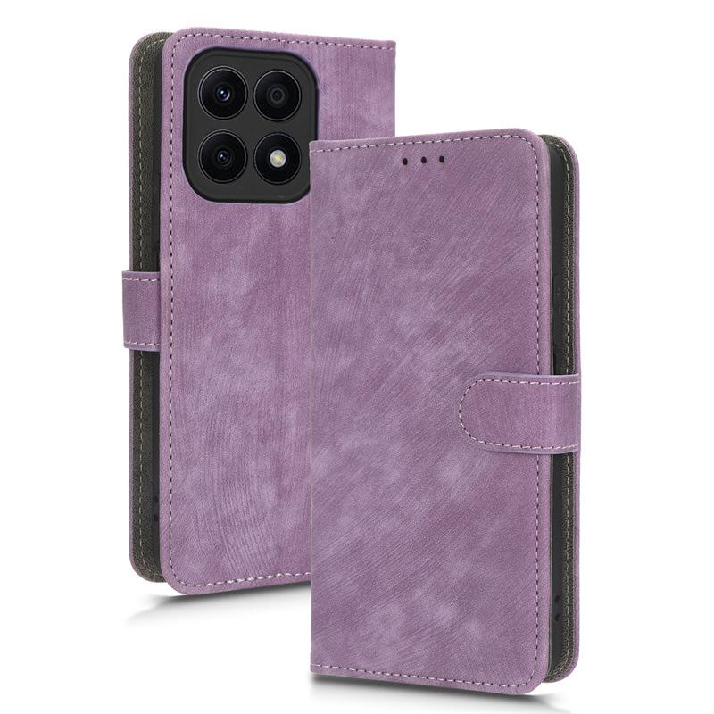 Honor X8A Flip-Leder-Handyhülle mit Kartenfach und RFID-Diebstahlschutz