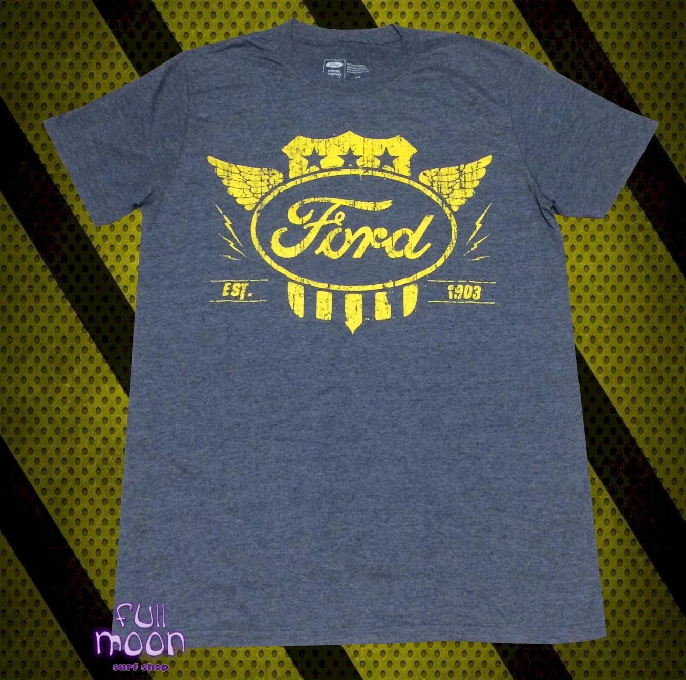 New Ford Est 1903 Classic Men s Vintage Throwback T-Shirt XL