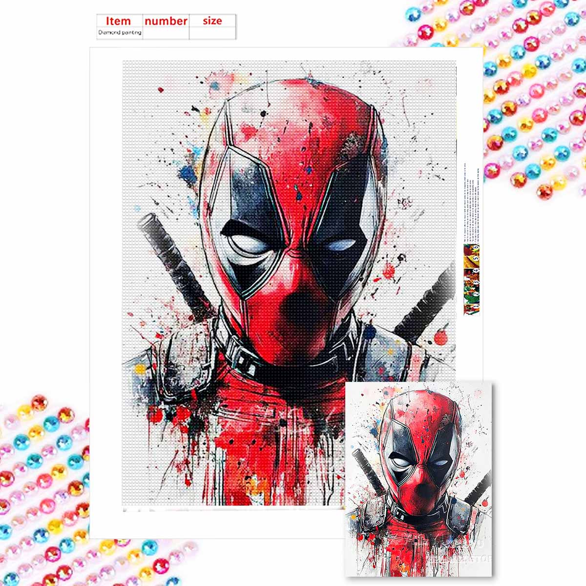 

Наборы для алмазной вышивки 5D DIY для взрослых, наборы с полными круглыми кристаллами для начинающих для украшения стен дома Round 20x30cm