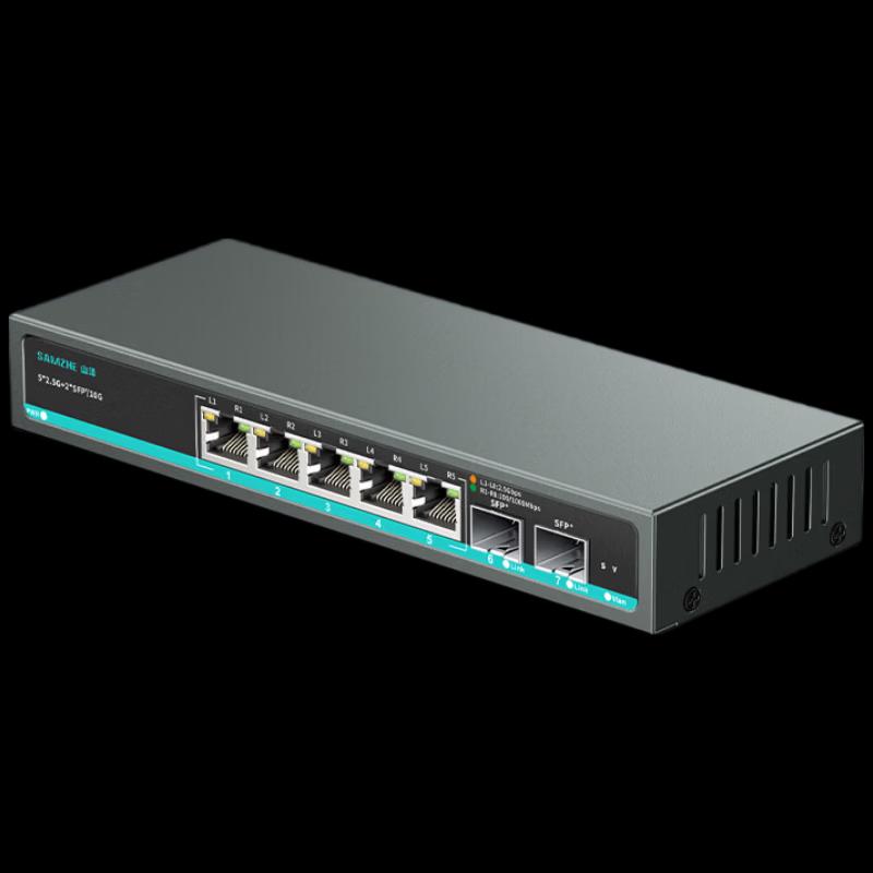 ShanZhe 5-Port 2.5G Managed Network Switch