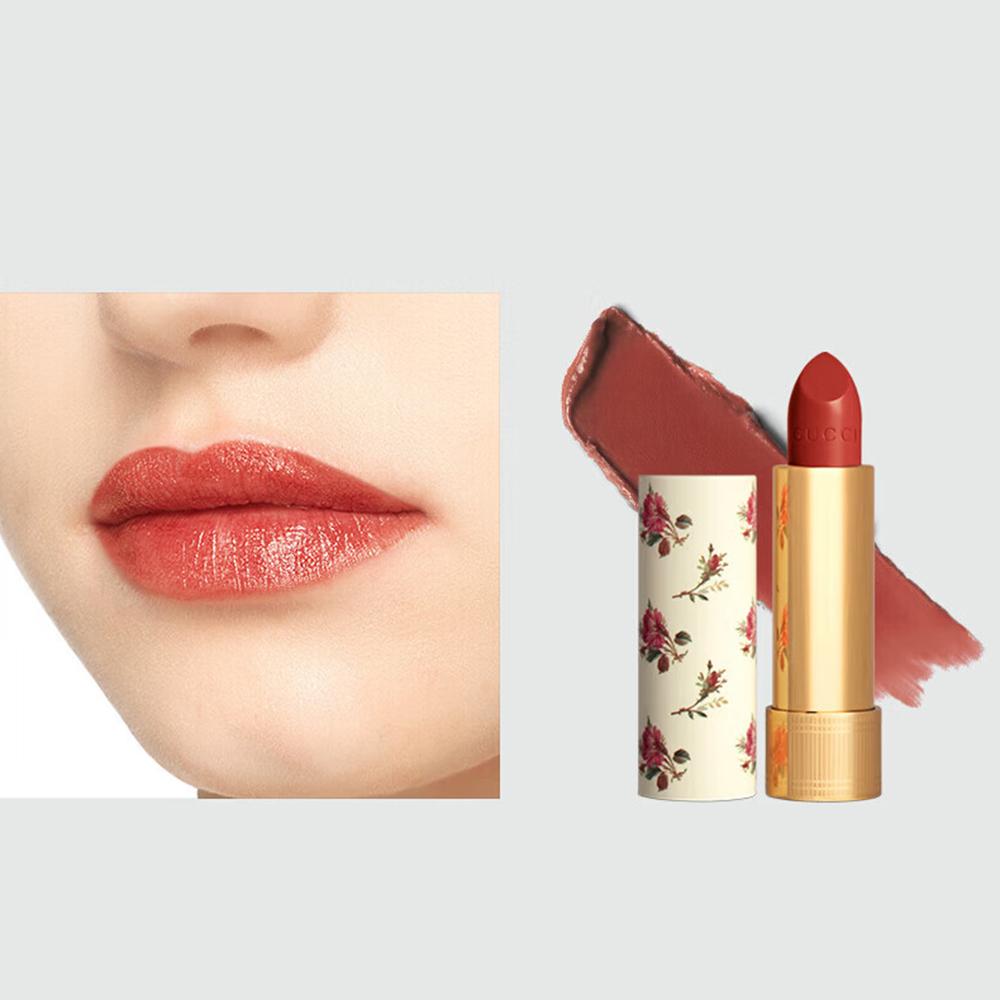 Gucci Flora 505 Lipstick Matte Red красный