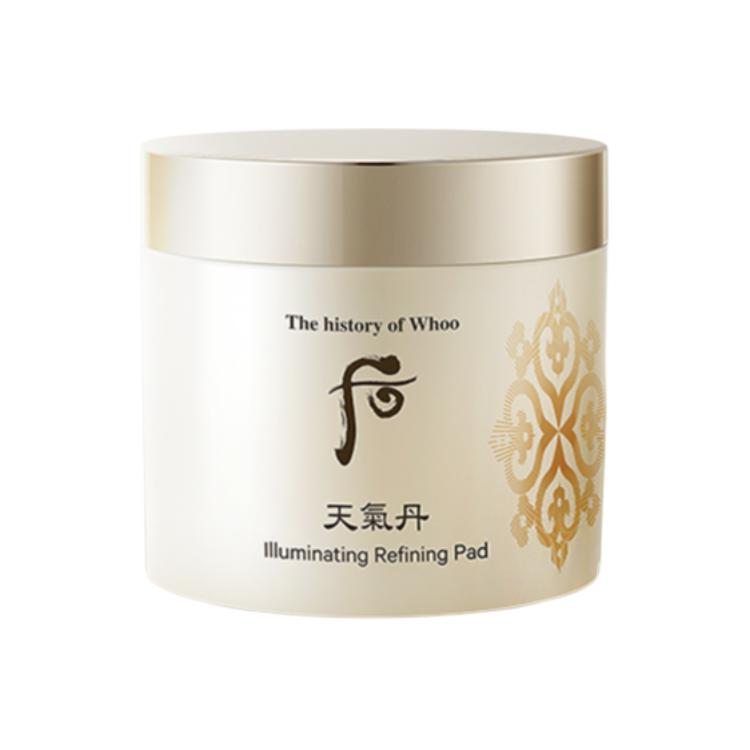 The history of whoo Cheongidan Illuminating Refining Pad 160ml (60 Pcs)