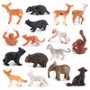 Deer Realistic Badger Animal Action Figures Pvc Toy For Childrens Decor Learning