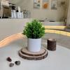 1PC Fake Potted Plants Artificial Bonsai Mini Green Tree Office Dining Table Restaurant Decoration Ornaments Home  Accessories