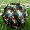 1pc Moonlit Garden Cats Theme Soccer Ball Football, Size 5, Lightweight PVC, Outdoor Training Soccer Ball,Sports Gift t61455