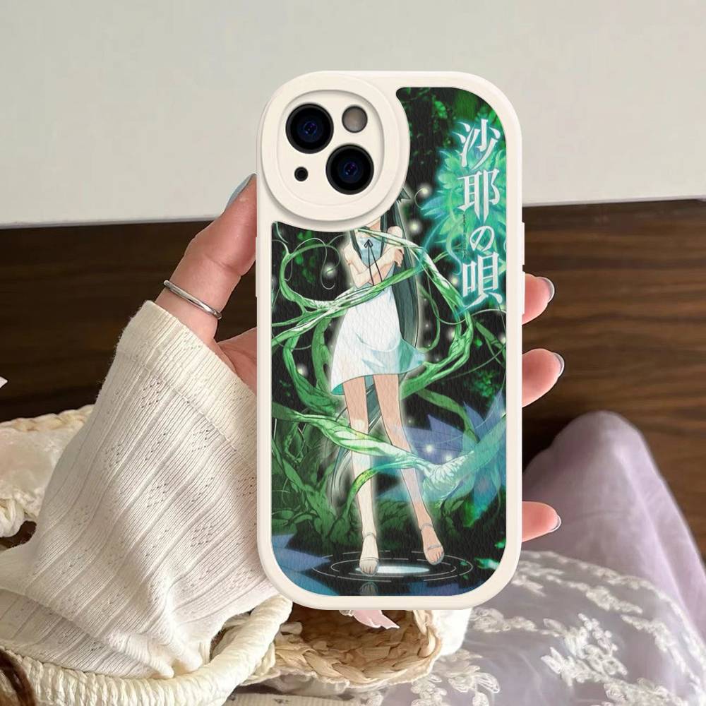 Horror Saya No Uta Game Phone Case For IPhone 16 15 14 13 12 11 Pro Max Plus Leather Soft Cover