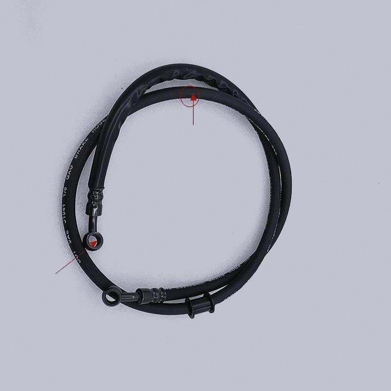 Loncin Zongshen Lifan QS150-A-B Front Brake Hose for QJ150-18F-3AB Disc Brake