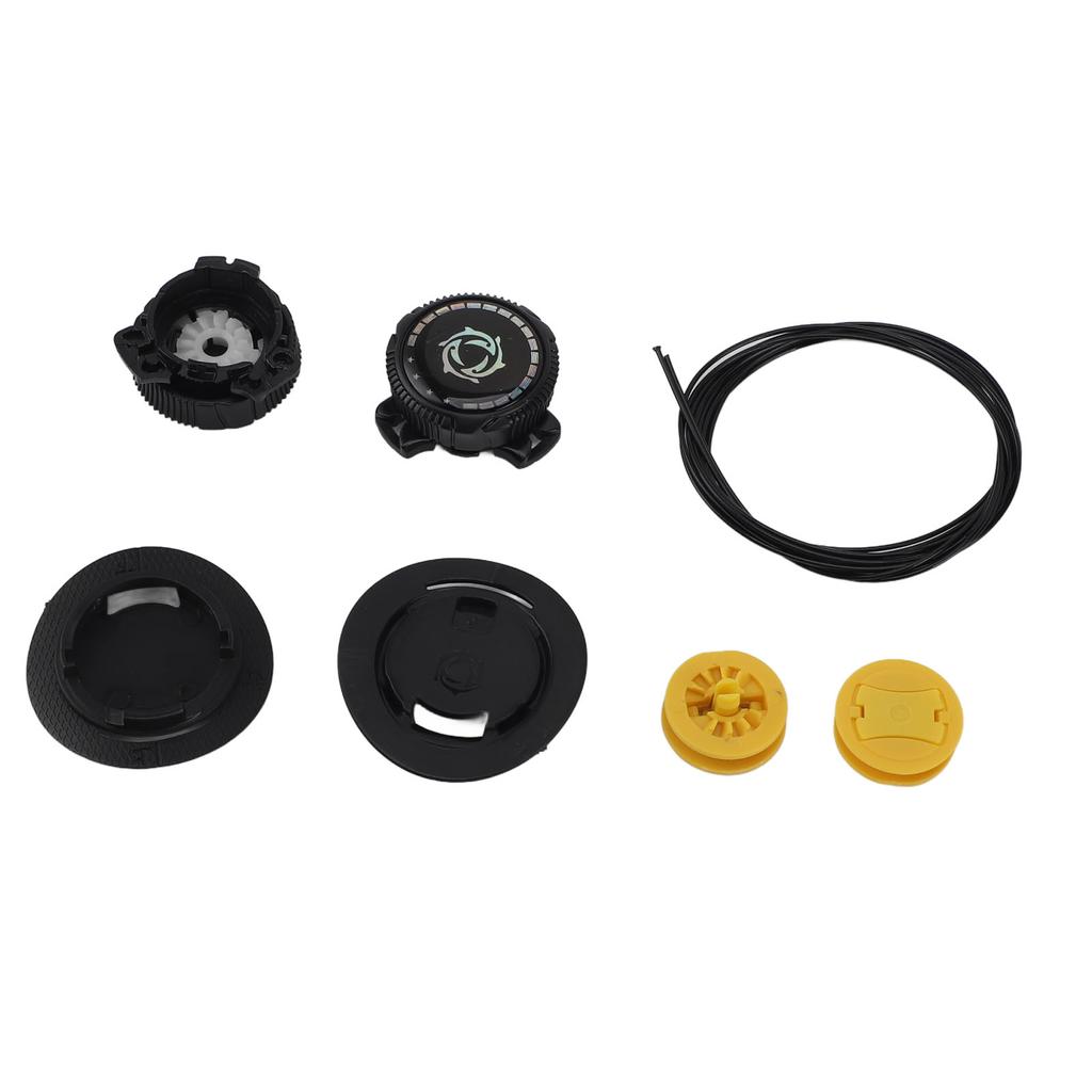 4 Sets Schnürsenkel mit drehbarer Schnalle, Stahldraht, elastisch, ohne Binden, Schwarz, Größe S