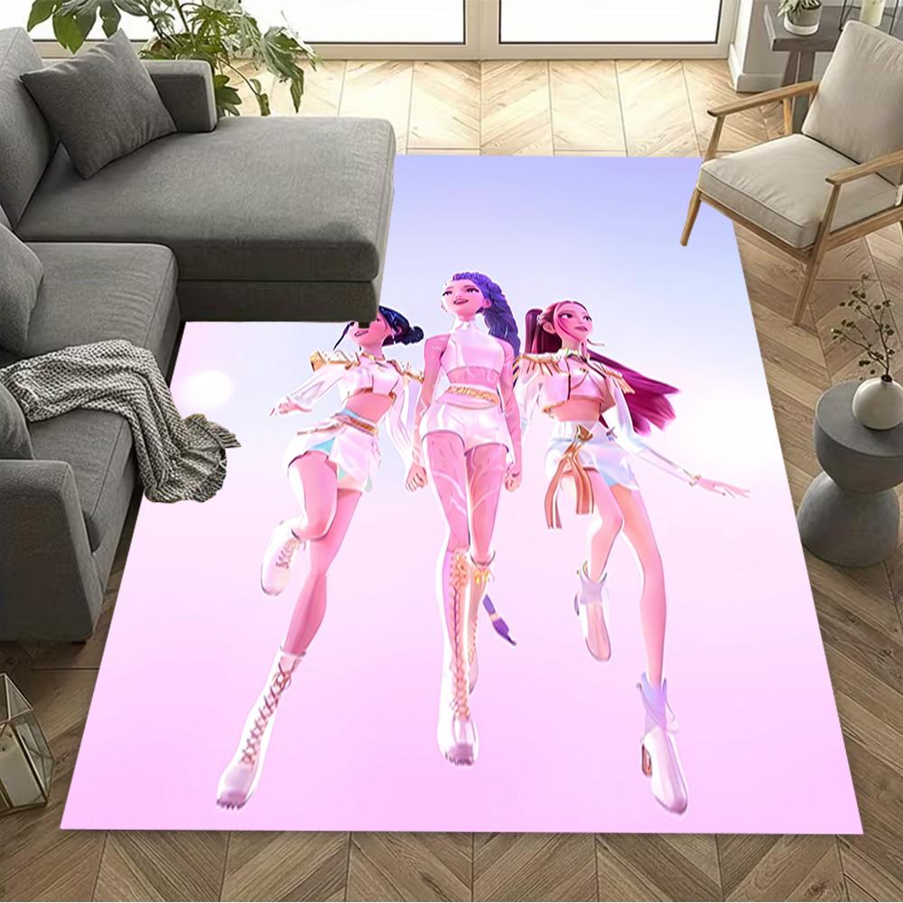 Dance Party Celebration Floor Rug Office Rug Perfect for Foyer Entryway Dining Room Outdoor Antislip Carpet Anime Office Decor Birthday/Christmas Gift