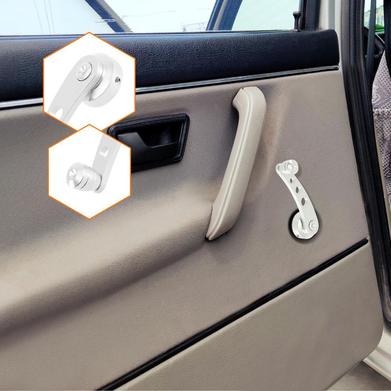 2PCS Car Window Crank Handle Universal Winder Riser Replacement Aluminum Alloy FOR Toyota Honda Corolla Car Parts High Quality