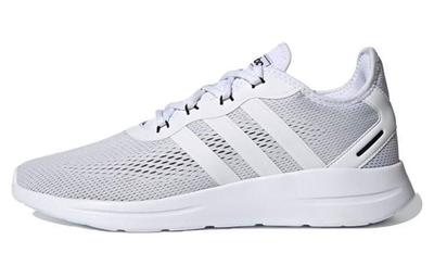 Neo Lite Racer Rbn 2.0 Mesh Textile Low Top Casual Shoes Men's Gray White FY8188