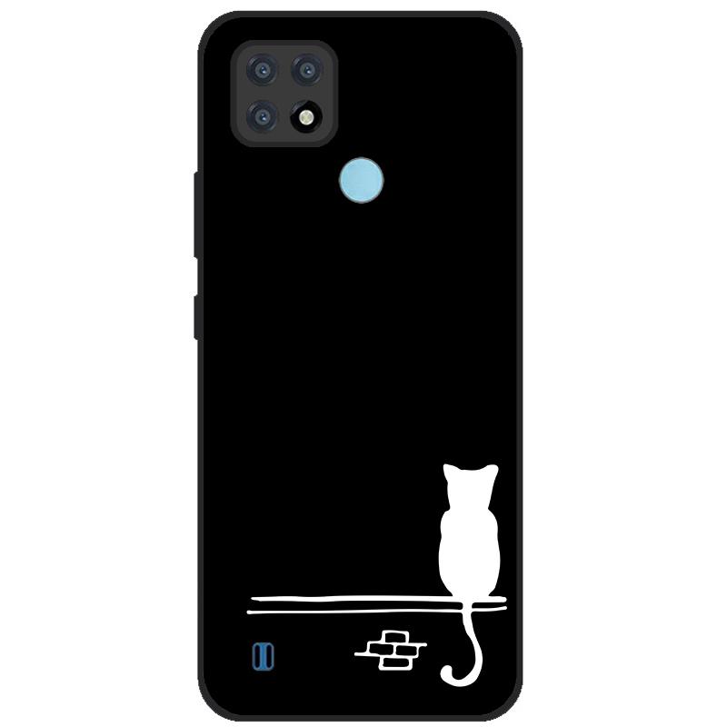 For Realme C21 Case Soft Tpu Silicone Case For OPPO RealmeC21 C 21 Phone Cover Fundas RMX3201 Bumper Case For Realme C21 Cover