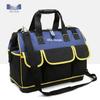 Large Canvas Electrician Tool Bag – Multifunctional Handheld for Repair, Installation, Woodworking, and Construction