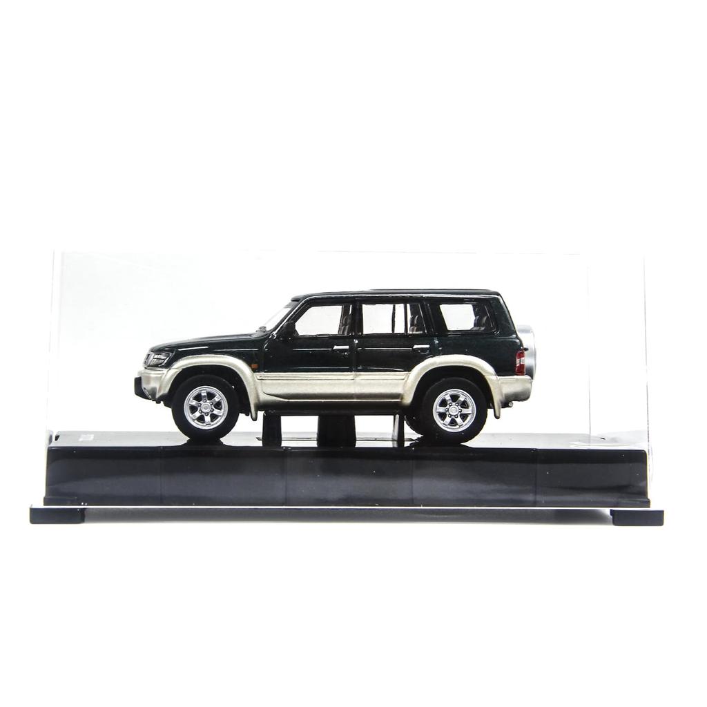 PAUDI MODEL scale diecast Nissan Patrol Y61 1998 Green model car 1/64