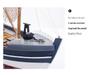 Handmade Wooden Sailboat Model - Smooth Sailing Decorative Craft Boat Birthday Gift