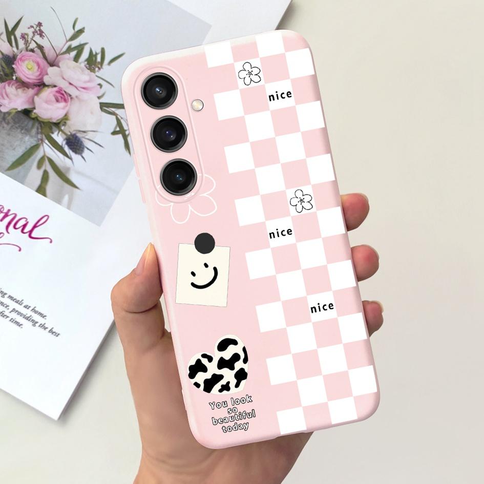 For Cover Samsung Galaxy A15 Phone Case Fashion Pattern Soft Silicone Cover For Samsung A15 Hoesje A 15 GalaxyA15 SM-A155F Funda