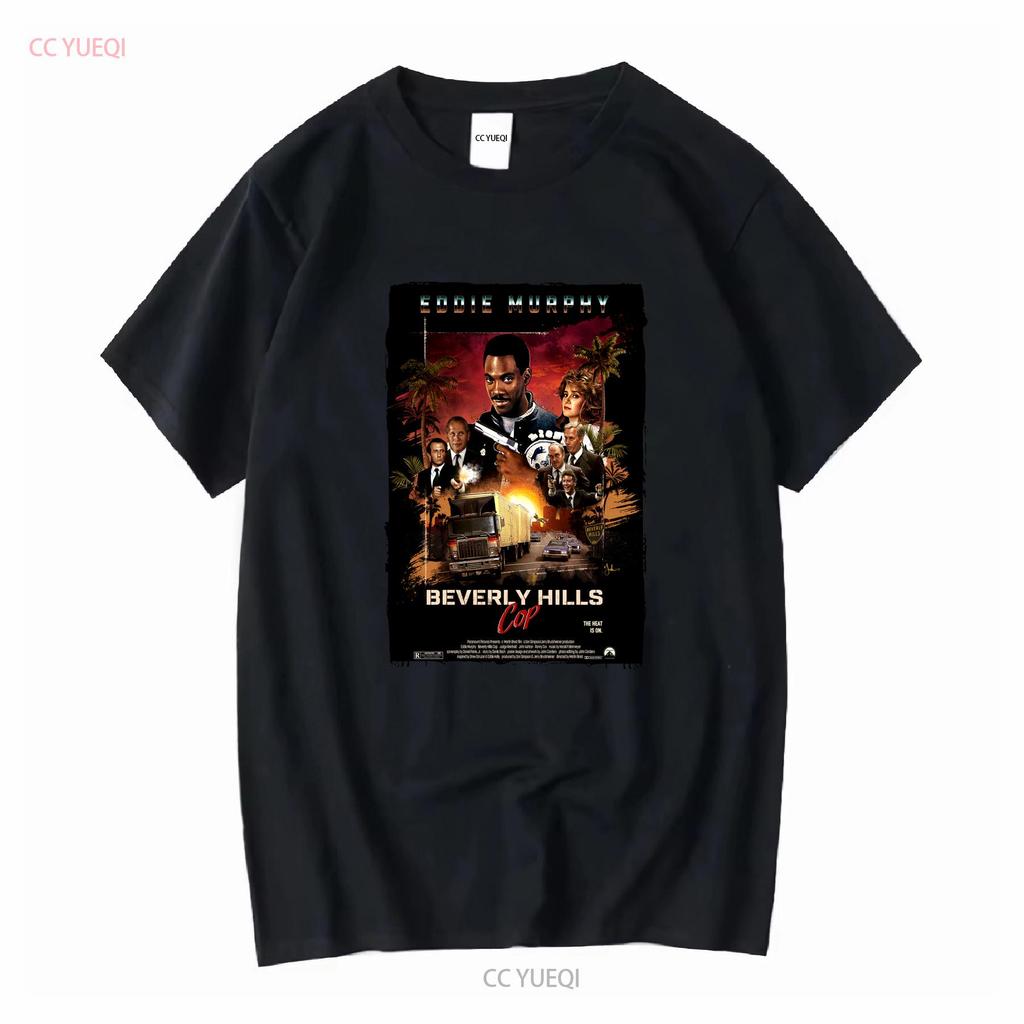 Beverly Hills Cop V9 Eddie Murphy Natural White Gray Vintage Men T Shirt all sizes S 5XL Movie long or short sleeves vintage