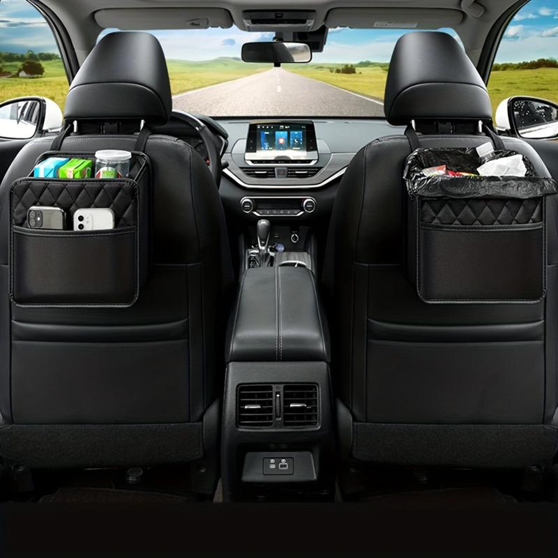 Car Seat Organiser Multifunctional Hanging Bag Chair Car Trash Can
