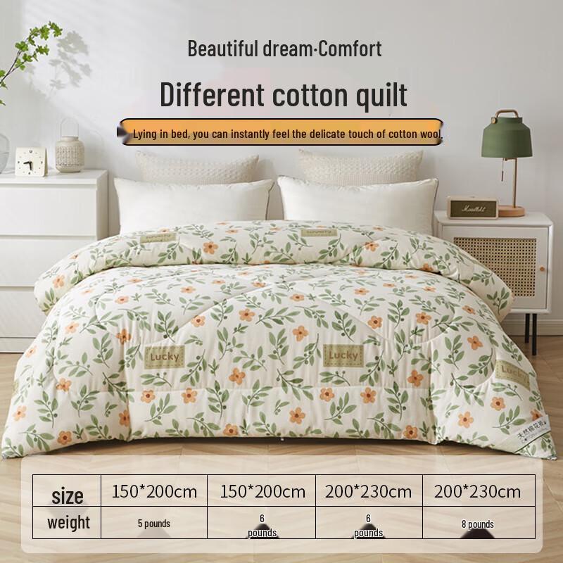 Jiu Zhou Lu 100% Xinjiang Cotton Winter Quilt