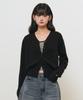 Generalidea Relaxed Fit V-Neck Cardigan [Black] / Gf2Lkc547
