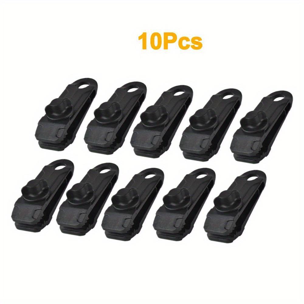 10/8/5 PCS Tarpaulin Clip Awning Tent Clamp Canopy Lashing Buckle Jaw Grip Outdoor Camping Hook Anchor Windproof Rope Barb