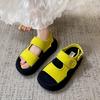 This Year's Popular Velcro Platform Sandals Women's Wear 2025 New Summer Lightweight with Skirt Sandals