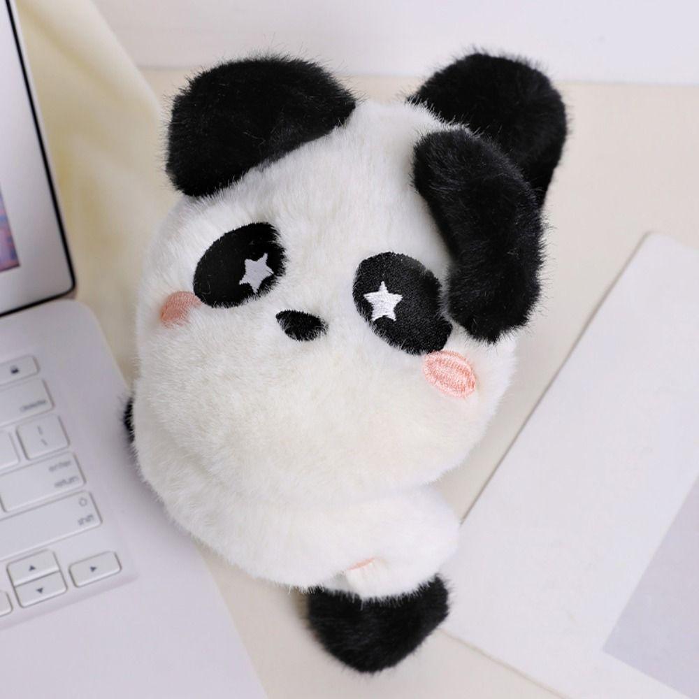 Cartoon Panda Warm Earflaps Thicken Cold-proof Ear Mask Fashion Capybara Plush Earmuffs Riding