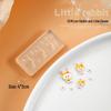3D Heart Bunny Nail Art Silicone Mold - Japanese Design