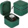 1/2Pcs Single Watch Case PU Leather Watch Travel Case With Removable Cushion Jewelry Storage Case Organizer Portable Watch Box