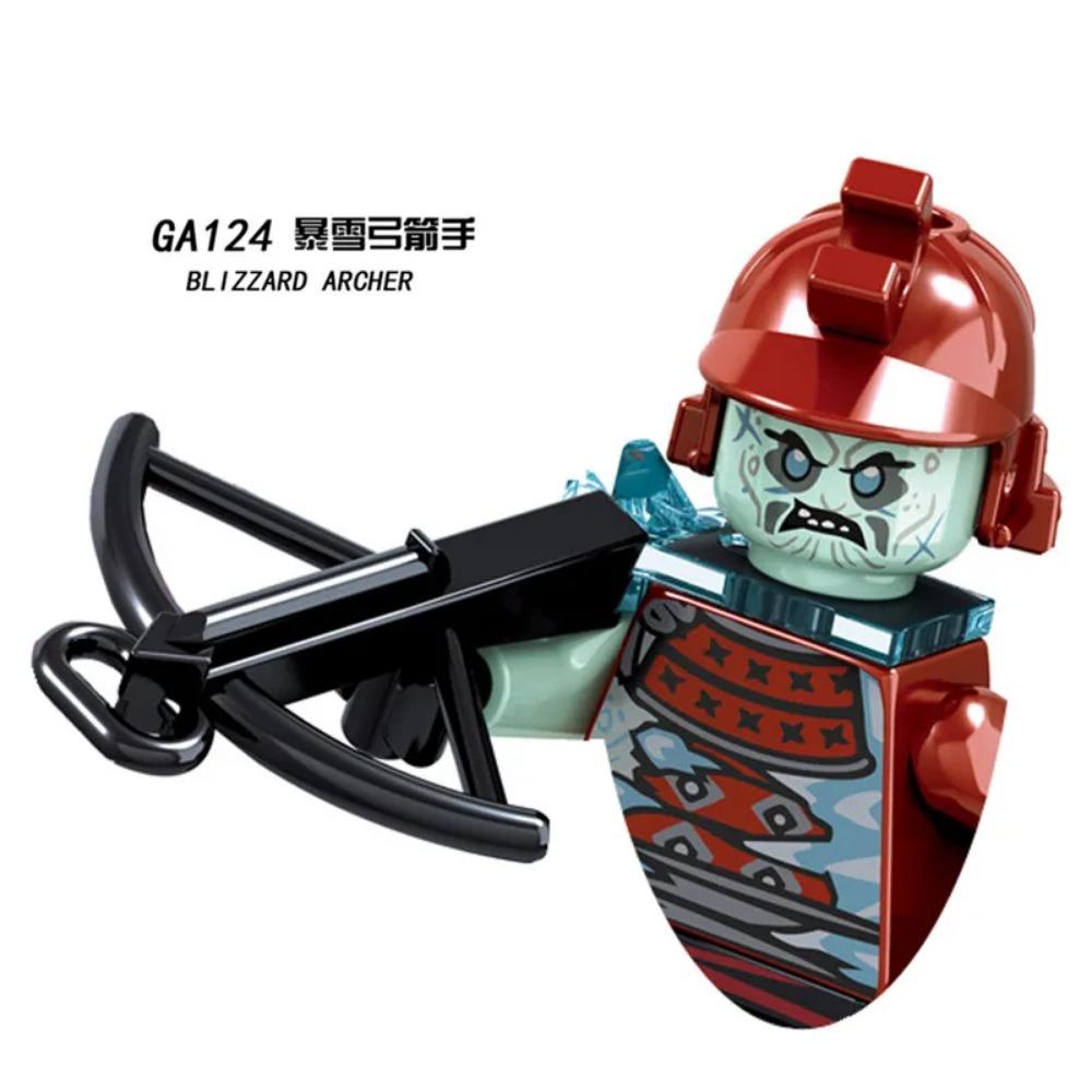 XL0001-0005 Anime Building Block Action Figures Cartoon Movie Doll Assembly Toy Puzzle Toy Kids Birthday Gifts