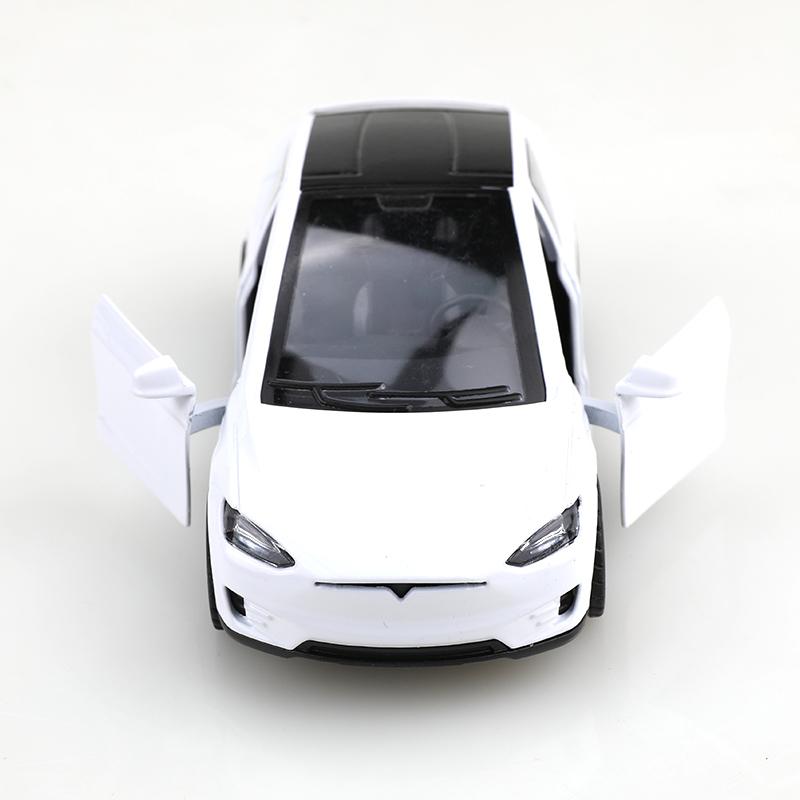 (Bagged) 1:36 MODEL X Sedan, Alloy Simulation Car, Simulation Children's Alloy Toy Car, Toy Model, Car Ornament, Boy's Toy Birthday Gift.