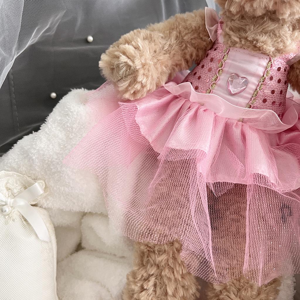 Sladký plyšový medvídek s baletními šaty Plyšové hračky Plyšová měkká panenka Hračky pro děti Dívka Narozeninové Vánoční dárky
