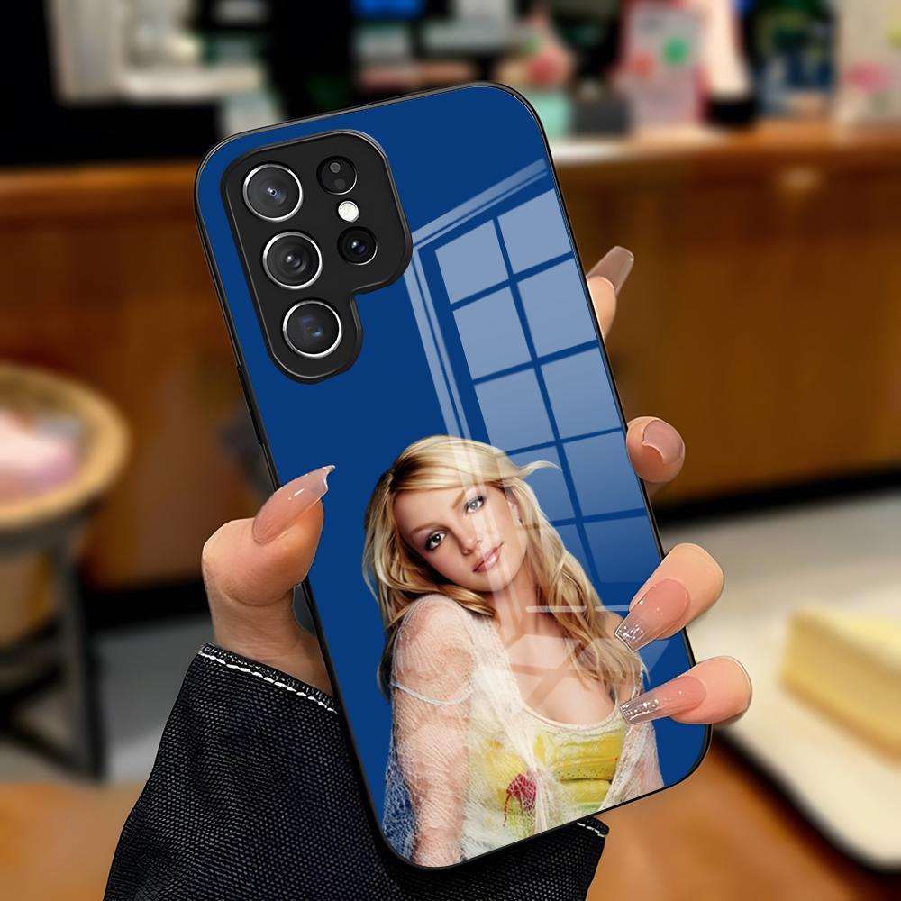 

Чехол для телефона Britney Spears для Samsung S26 S25 Plus S20 S20 Plus S22 Ultra S23 FE S21 Plus S21 Ultra Стеклянная крышка Samsung S25 Ultra