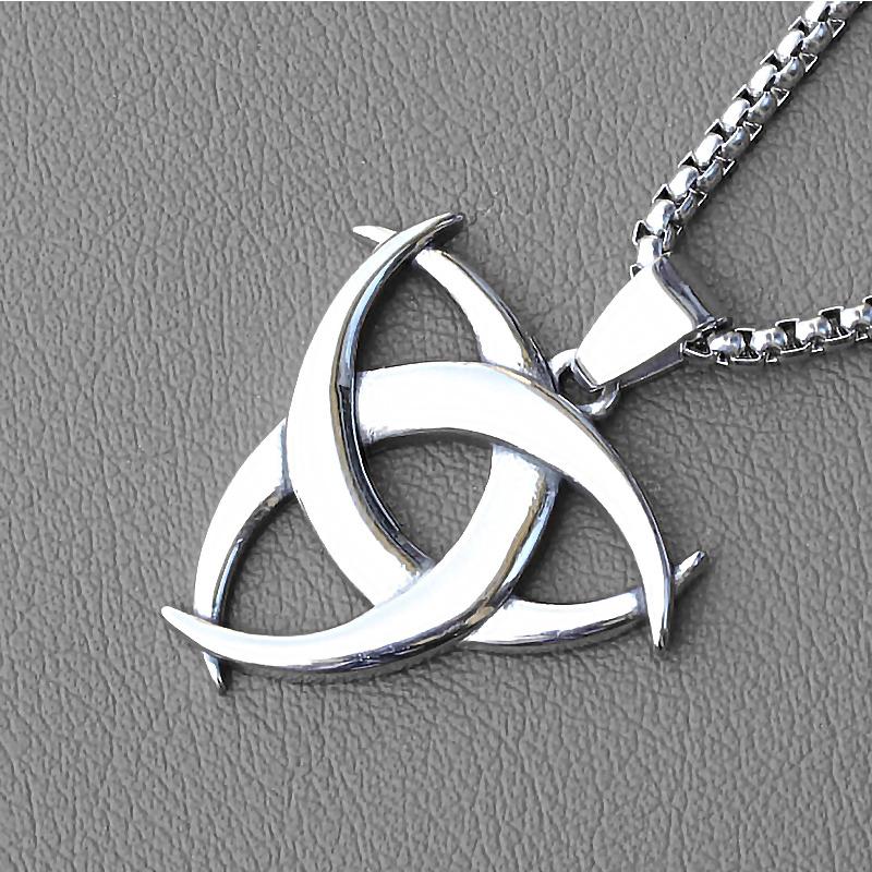 Biochemical Crisis Pendant Fashion Titanium Steel Necklace Men's Pendant