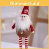 Weihnachtsmann-Figur mit modernem Design für die Feiertagsdekoration