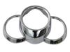 Chrome Meter Ring Cover Compatible with N-BOX+ JF1/JF2 [MET-RIN-004] (Models JF, F1, F2, 1, 2) - N-BOX, ...