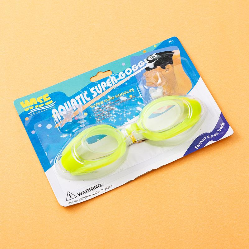 Anti Fog Swimming Goggles Waterproof Hd Swim Pool Water Sport Adjustable Adult Children Silicone Diving Surfing Eyewear With Box