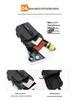 Men's USB Charging Multifunction Shoulder Chest Bag Backpack