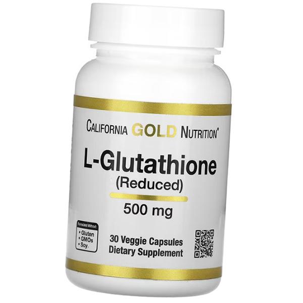 Glutathion Reduziert, L-Glutathion (Reduziert) 500, California Gold Nutrition (70427008)