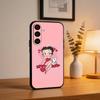 B-Betty Cute B-Boop  Phone Case For Samsung  A73,A21s,A22,A31,A32,A52,A53,A71,A80,Soft Black Shell